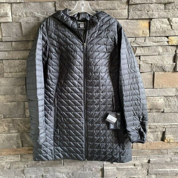 Eddie‎ Bauer Women’s Cityscape Down Parka Black Size Large Women’s - Picture 1 of 7